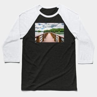 Beautiful Day at the Lake Baseball T-Shirt